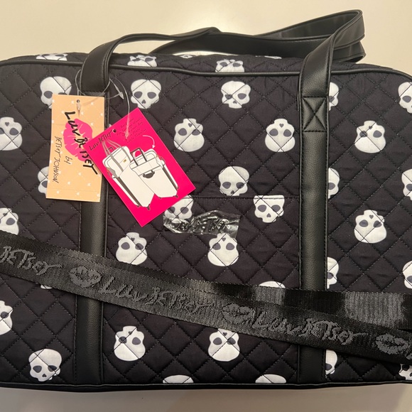 Betsey Johnson Skull Weekender - Picture 3 of 7